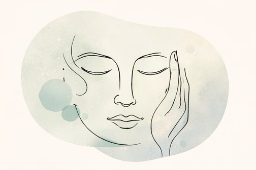 Stress management illustration for emotional balance